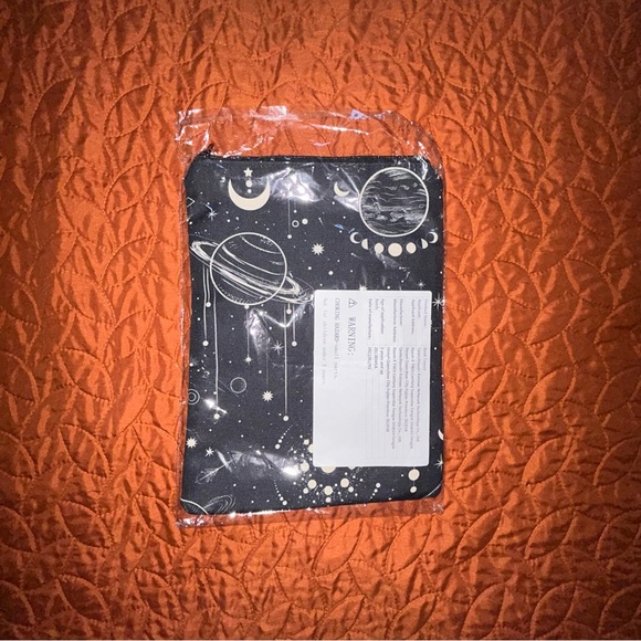 Black Cosmic Book Sleeve - Picture 1 of 4